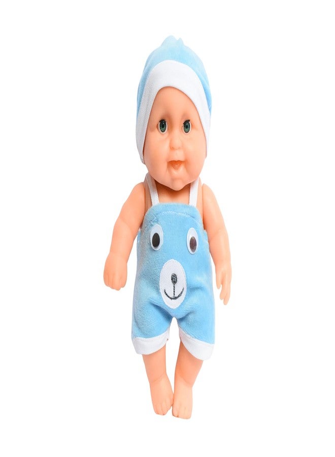 El Figo Realistic PVC Doll for Kids with Movable Head, Arms & Legs | Cute Baby Doll Toy for Girls & Boys | Lightweight Doll | Birthday Gift & Return Gift for Kids | Realistic Baby Doll Toy 23 c.m Tall - Image 1