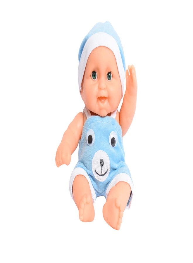 El Figo Realistic PVC Doll for Kids with Movable Head, Arms & Legs | Cute Baby Doll Toy for Girls & Boys | Lightweight Doll | Birthday Gift & Return Gift for Kids | Realistic Baby Doll Toy 23 c.m Tall - Image 2