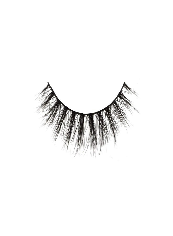 Amorus 3D Hand made Faux Mink Lashes #05 Black Nature fluffy light Reusable (12 pack) - Image 2
