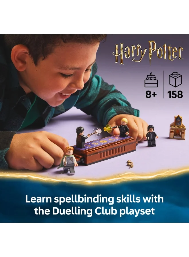 LEGO Harry Potter™ Hogwarts™ Castle: Duelling Club, Wizard Toy for Kids 76441 (158) Pieces