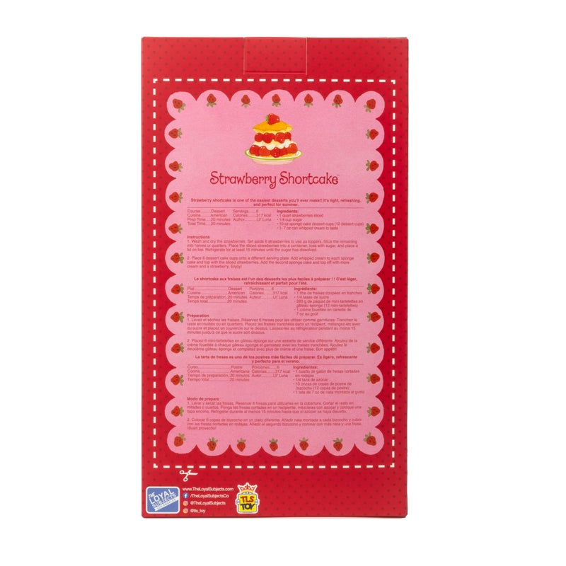 The Loyal Subjects Strawberry Shortcake 14-Inch Doll - Image 2