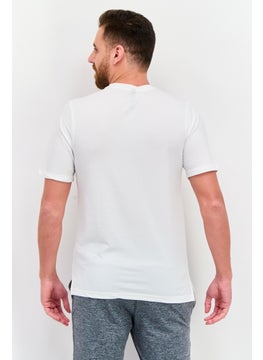 Legend Men Sportswear Fit Short Sleeve Training T-Shirts, White  - Image 3