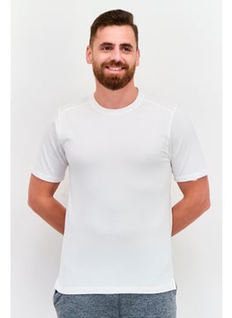 Legend Men Sportswear Fit Short Sleeve Training T-Shirts, White  - Image 1