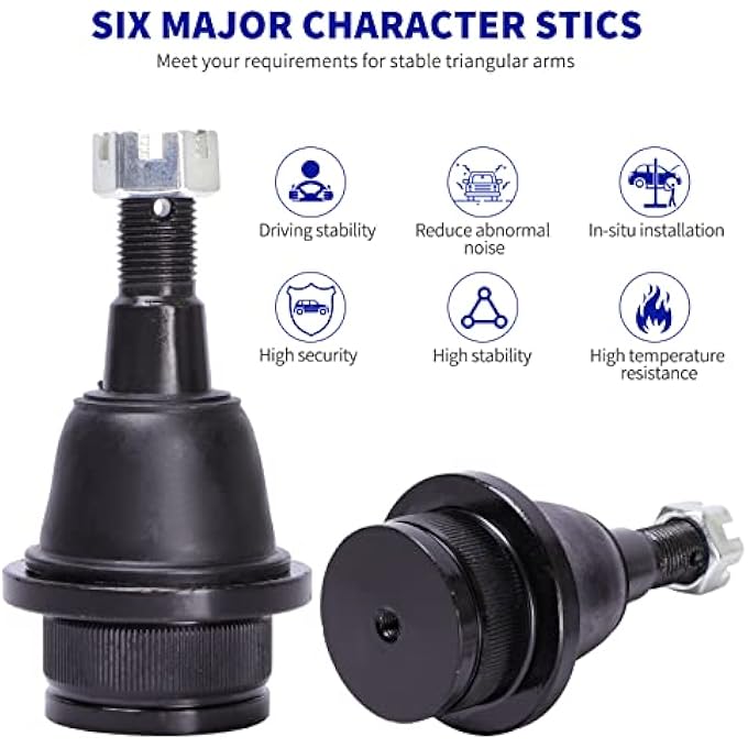 LCWRGS Front Lower Ball Joints For Cadillac Escalade Chevy Avalanche Silverado Express Suburban Tahoe Gmc Savana Sierra Yukon Xl 1500 K65412Pcs - Image 2