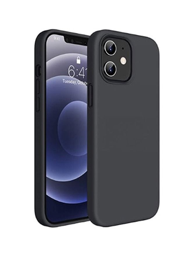 shAyzee Liquid Silicone Gel Rubber Full Body Protection Shockproof Drop Case Cover For iPhone 12 Pro Max Black - Image 1