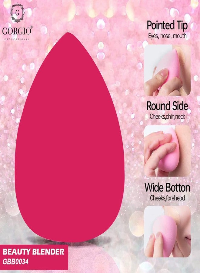Gorgio Professional Dewy Finish Makeup Sponge Puff for Foundation, Blush & Highlighter, Soft Blender for Flawless Skin Texture (Color/Shape May Vary) - Image 4