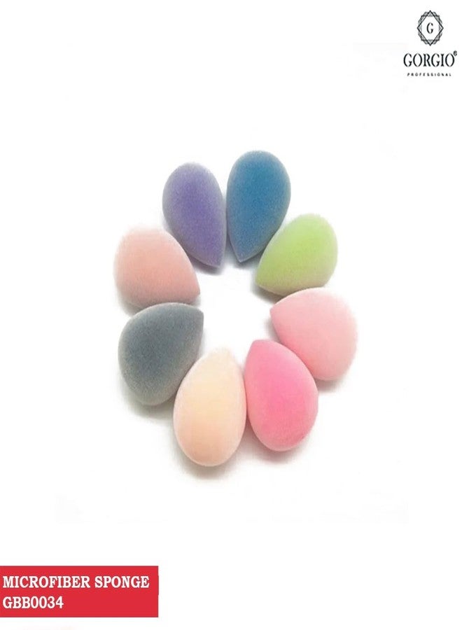 Gorgio Professional Dewy Finish Makeup Sponge Puff for Foundation, Blush & Highlighter, Soft Blender for Flawless Skin Texture (Color/Shape May Vary) - Image 2