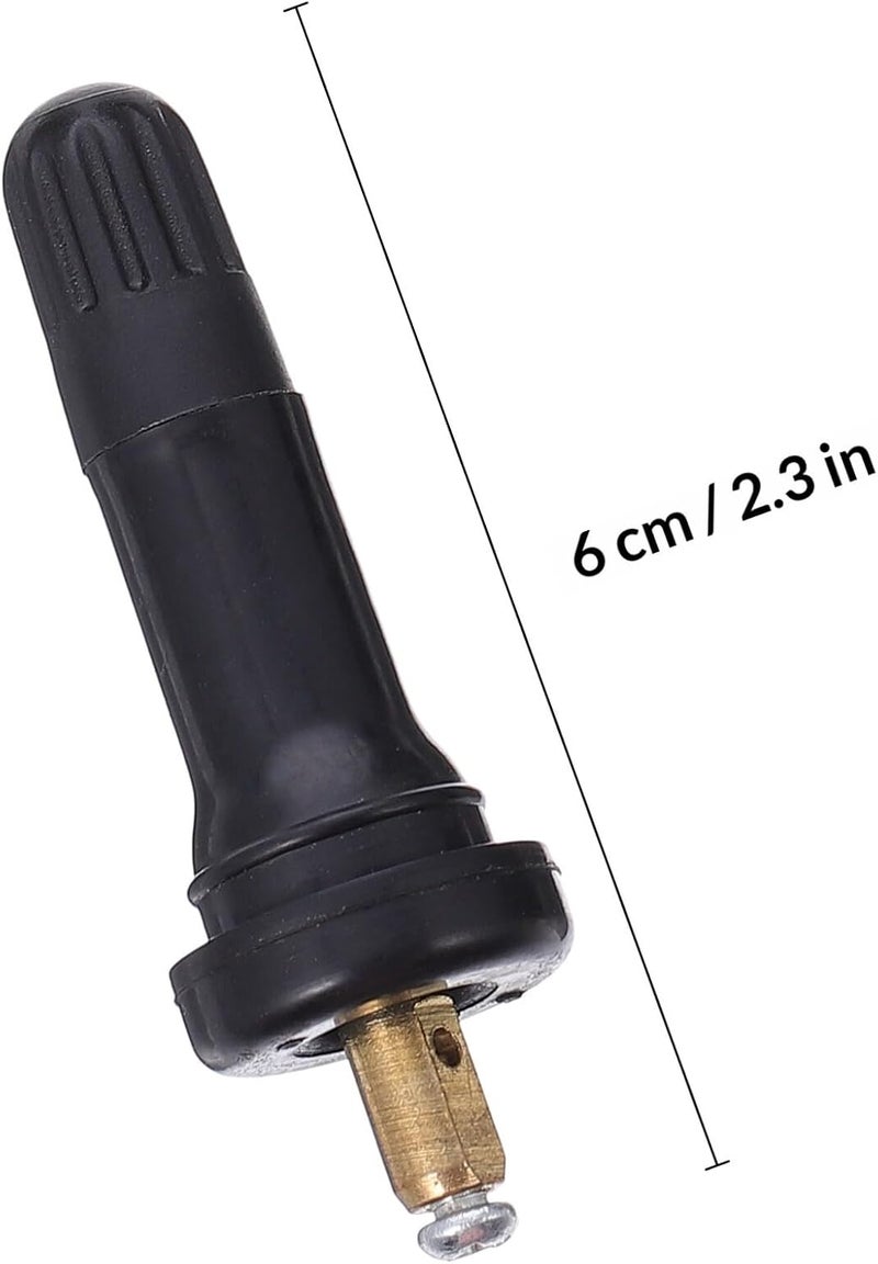 Replacement Tpms Tire Pressure Sensor Stems 5pcs Rubber Snap-in Tubeless Valve Stems for Car Vehicle Tire Maintenance - Image 2