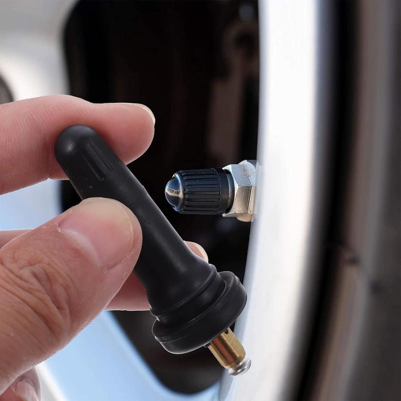 Replacement Tpms Tire Pressure Sensor Stems 5pcs Rubber Snap-in Tubeless Valve Stems for Car Vehicle Tire Maintenance - Image 4