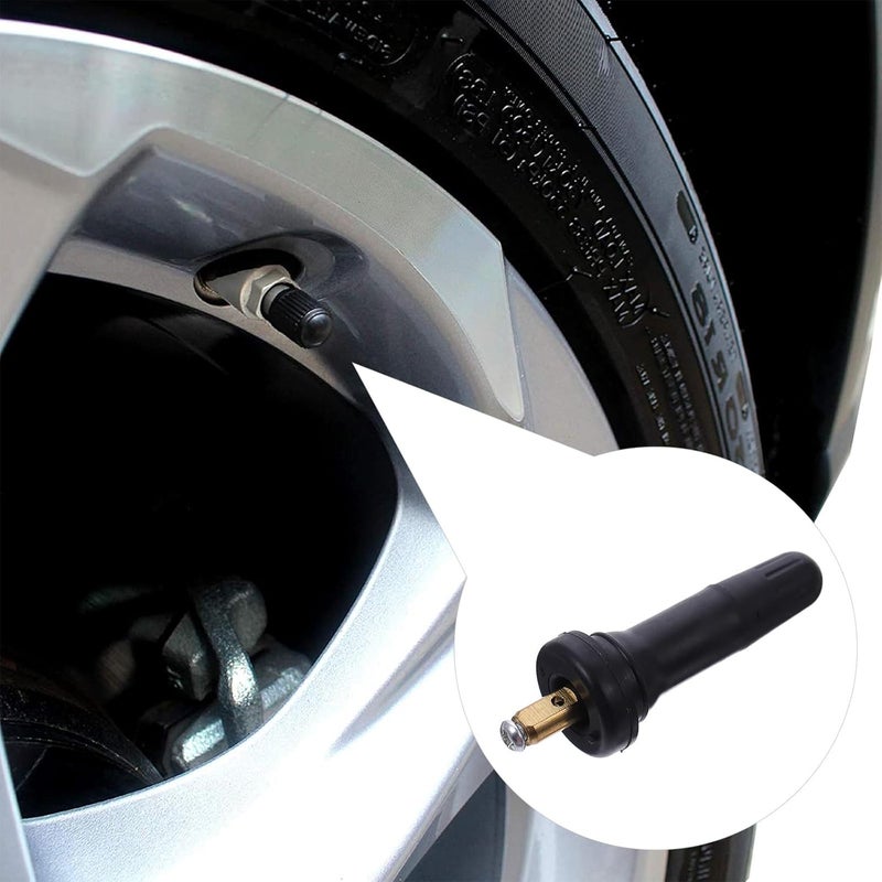 Replacement Tpms Tire Pressure Sensor Stems 5pcs Rubber Snap-in Tubeless Valve Stems for Car Vehicle Tire Maintenance - Image 5