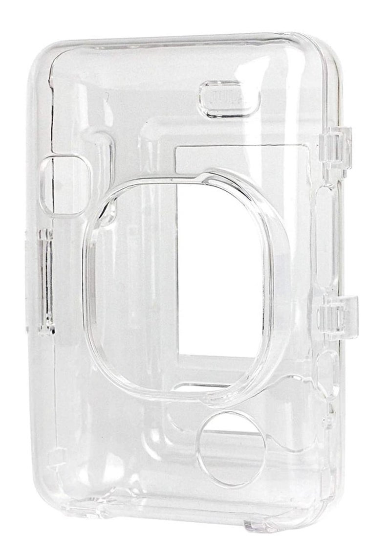 Generic - Transparent Hard Camera Case for Fujifilm Instax Mini Liplay Hybrid Instant Film Camera Cover with Reserved Precise design Button port Crystal Clear - Image 1