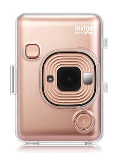 Generic Transparent Hard Camera Case for Fujifilm Instax Mini Liplay Hybrid Instant Film Camera Cover with Reserved Precise design Button port Crystal Clear  - Image 3
