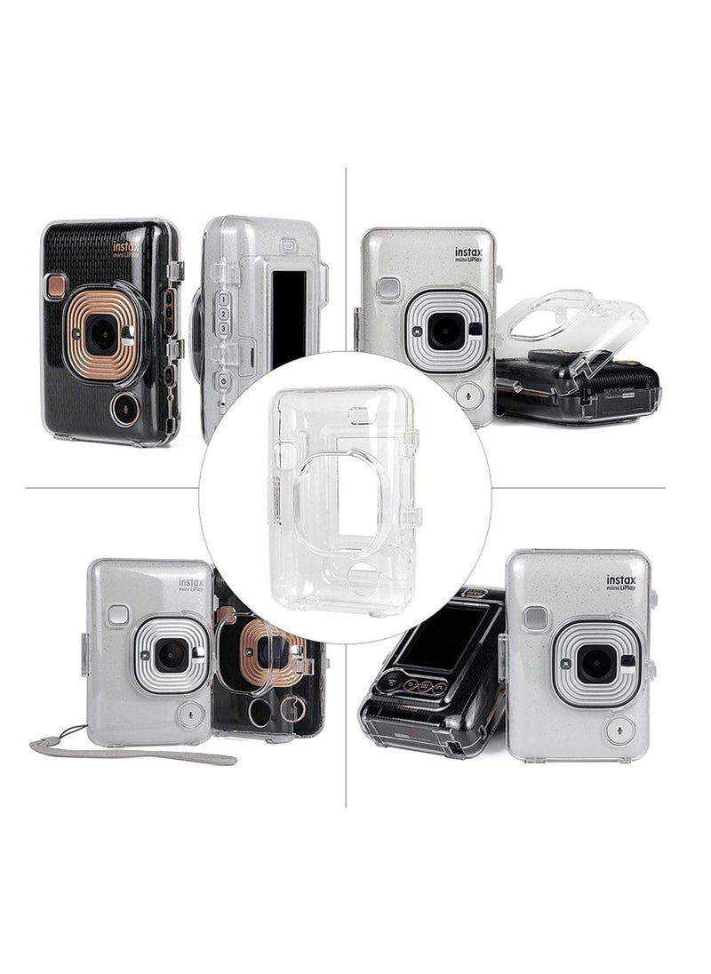 Generic - Transparent Hard Camera Case for Fujifilm Instax Mini Liplay Hybrid Instant Film Camera Cover with Reserved Precise design Button port Crystal Clear - Image 1