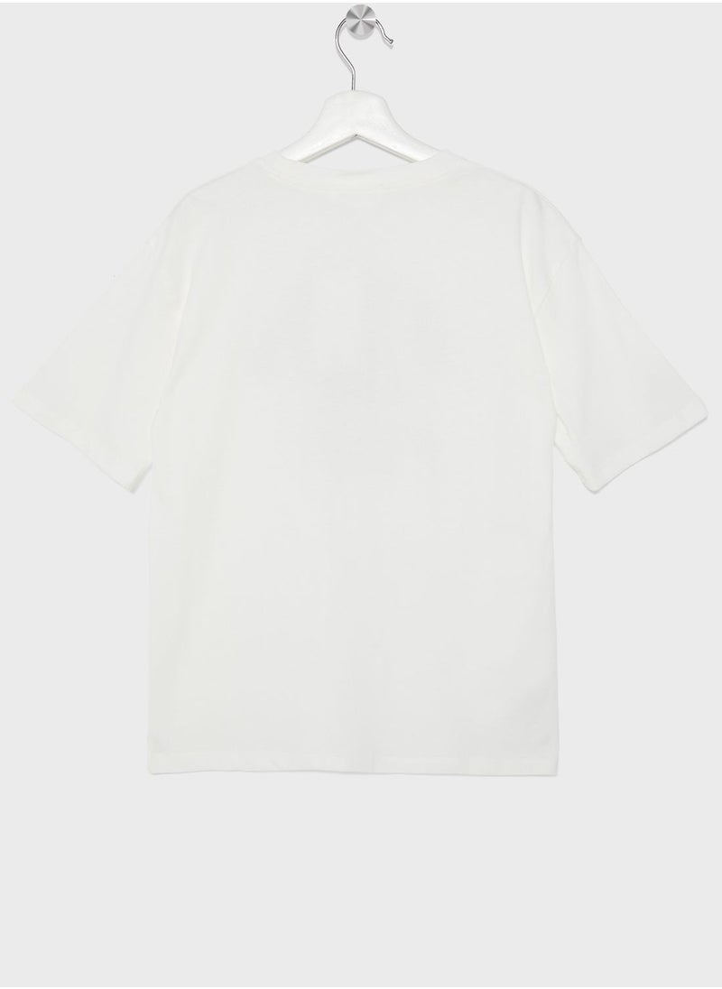 MANGO - Kids Graphic T-Shirt - Image 1
