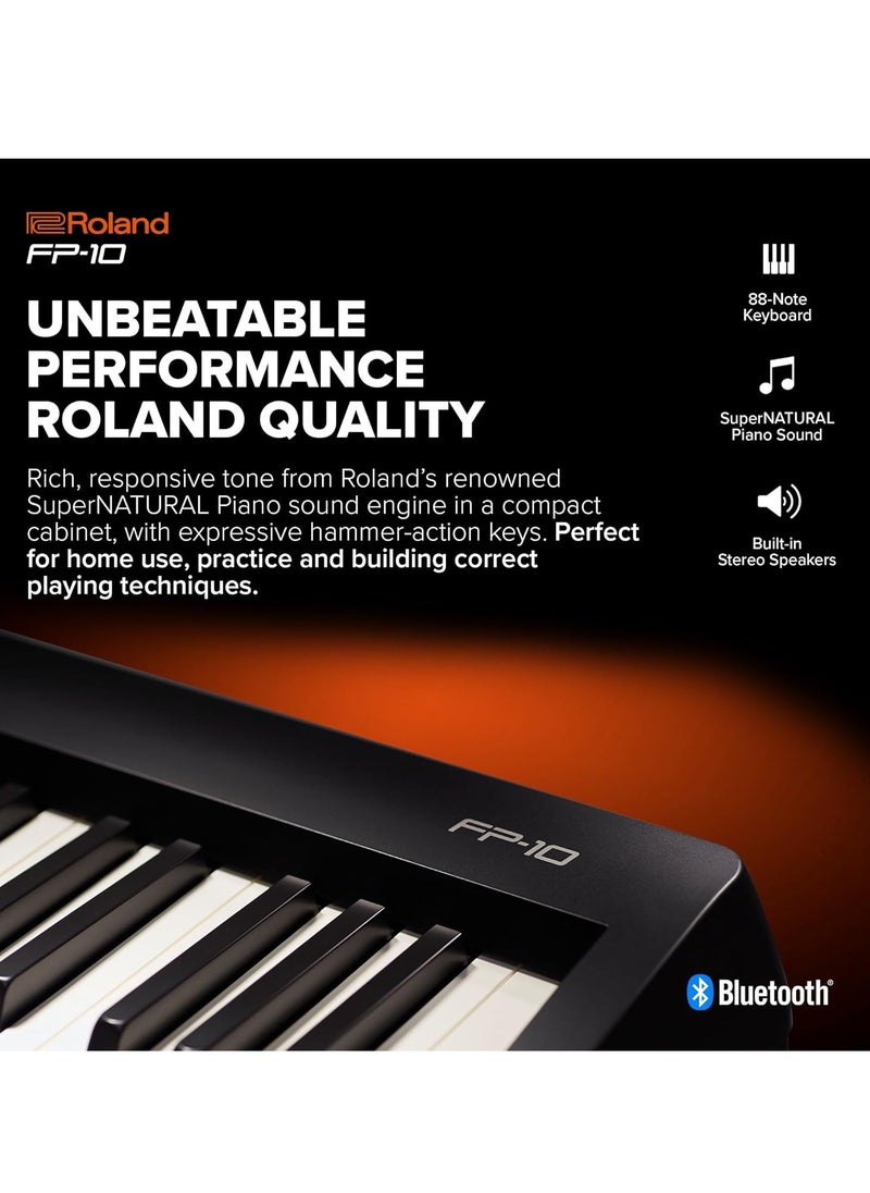 Roland FP-10 BK Digital Piano  - Image 4