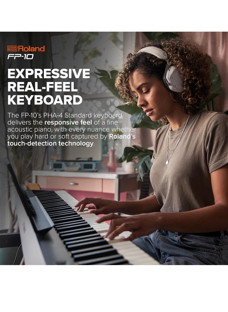 Roland FP-10 BK Digital Piano  - Image 5