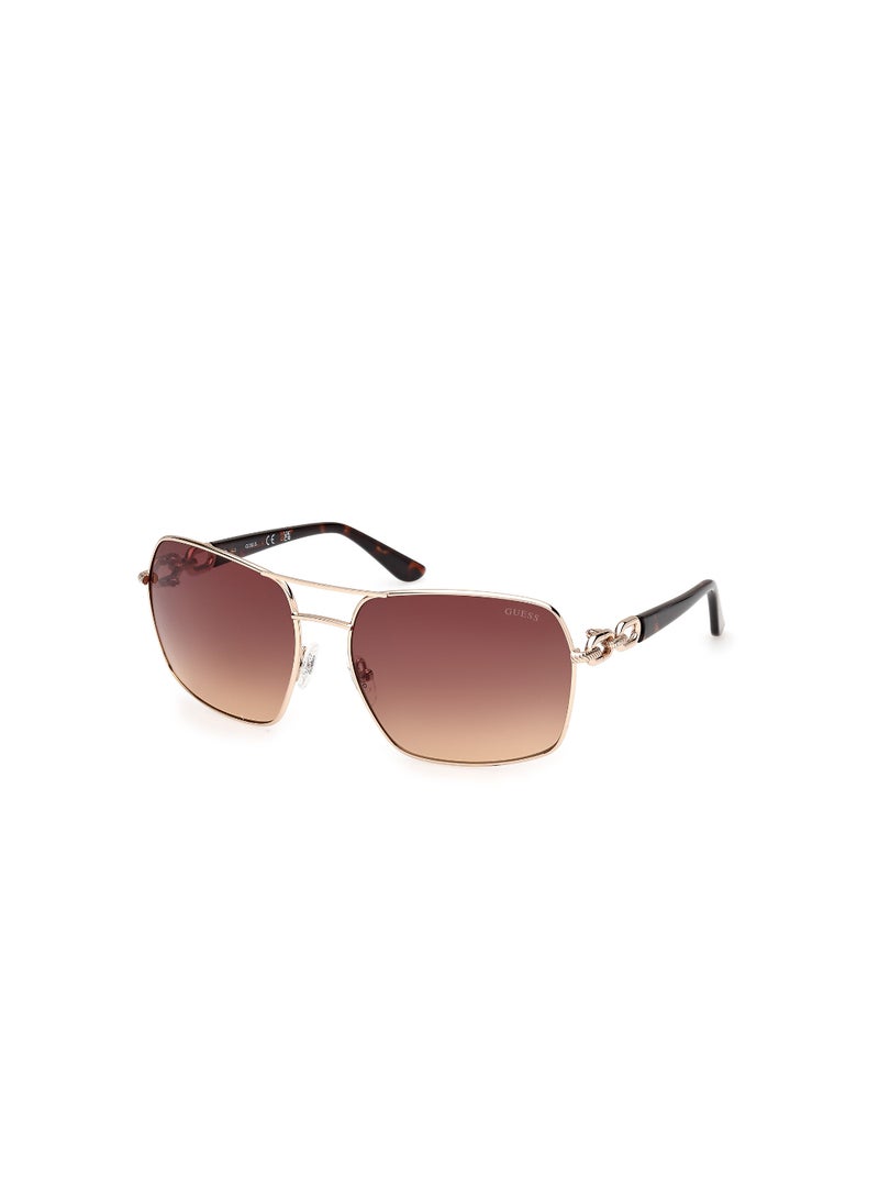 GUESS Metal Navigator Full Rim Women Uv Protection Sunglass - Image 1