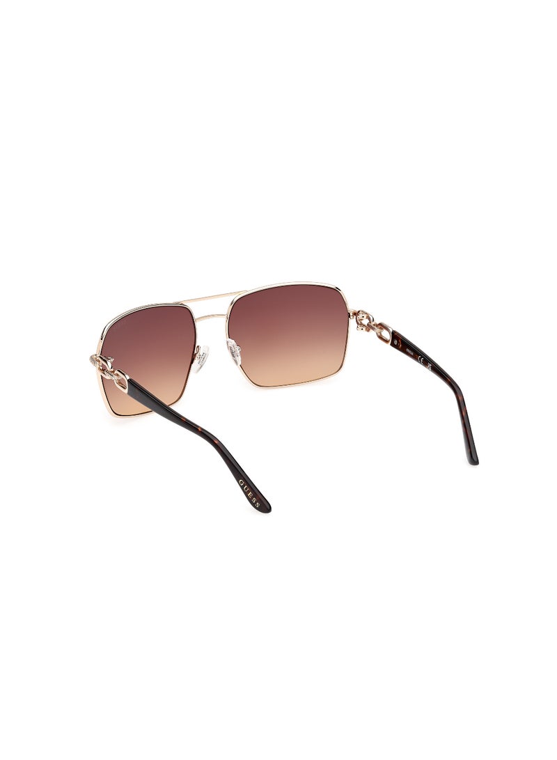 GUESS Metal Navigator Full Rim Women Uv Protection Sunglass - Image 5