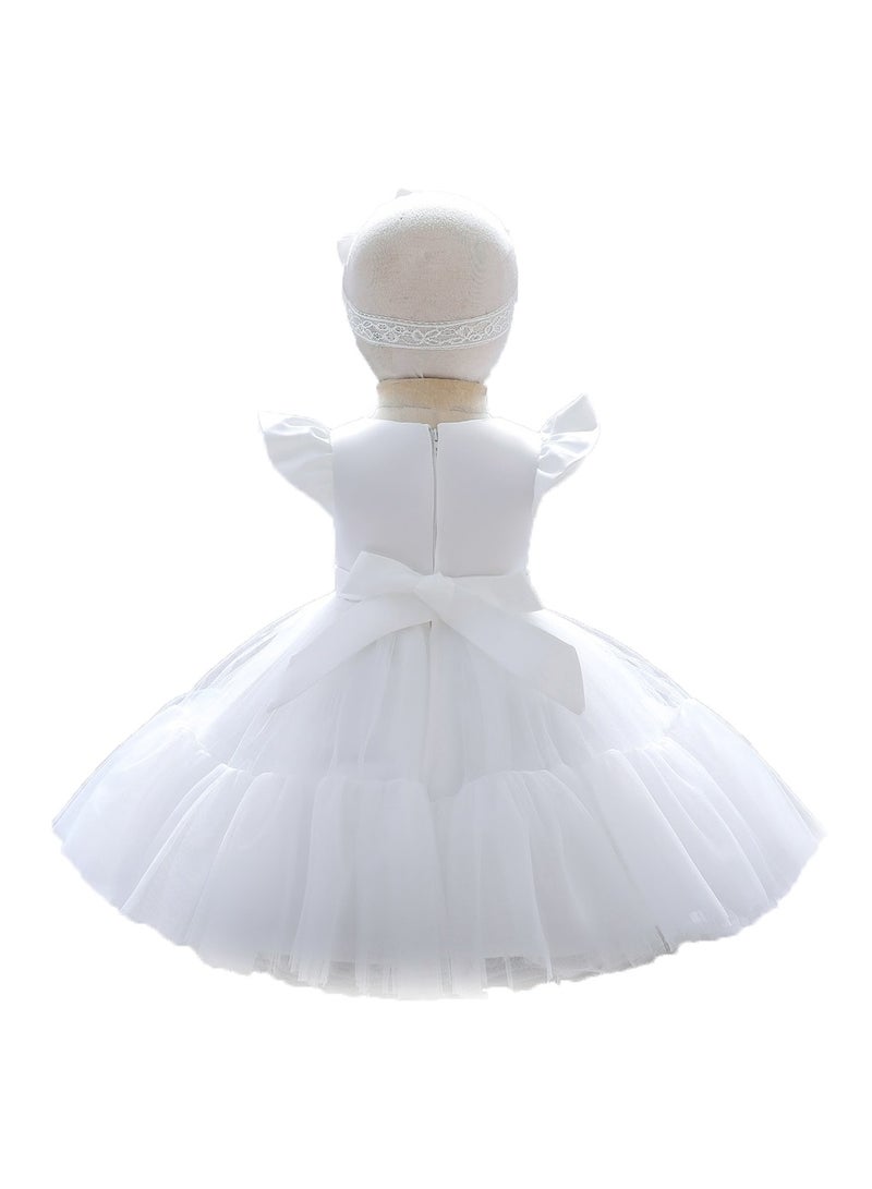 D'Daniela Tulle Ruffle Dress - Image 3