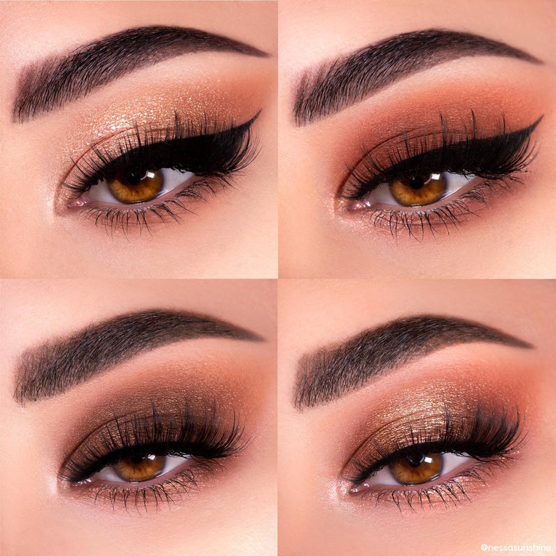 ColourPop باليت ظلال العيون Nude Mood من ColourPop - باليت بني ونحاسي مع لمسات معدنية ومطفية - مكياج عالي الصبغة مع تركيبة تدوم طويلاً (0.3 أونصة) - Image 4