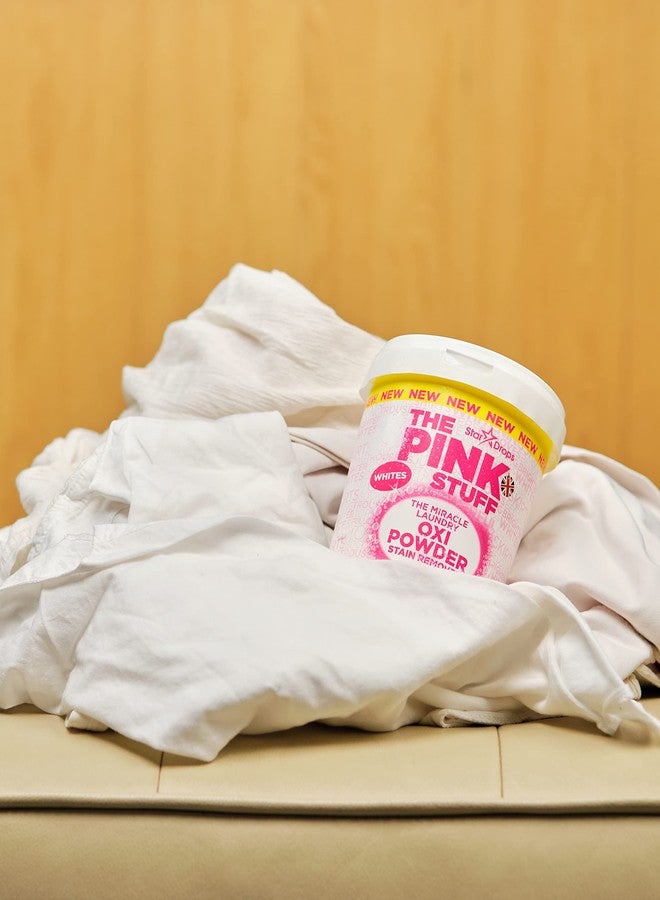 Stardrops ستاردروب - المادة الوردية - مسحوق الأكسجين المعجزة لإزالة البقع للغسيل الأبيض (2 مسحوق أبيض) - Image 5