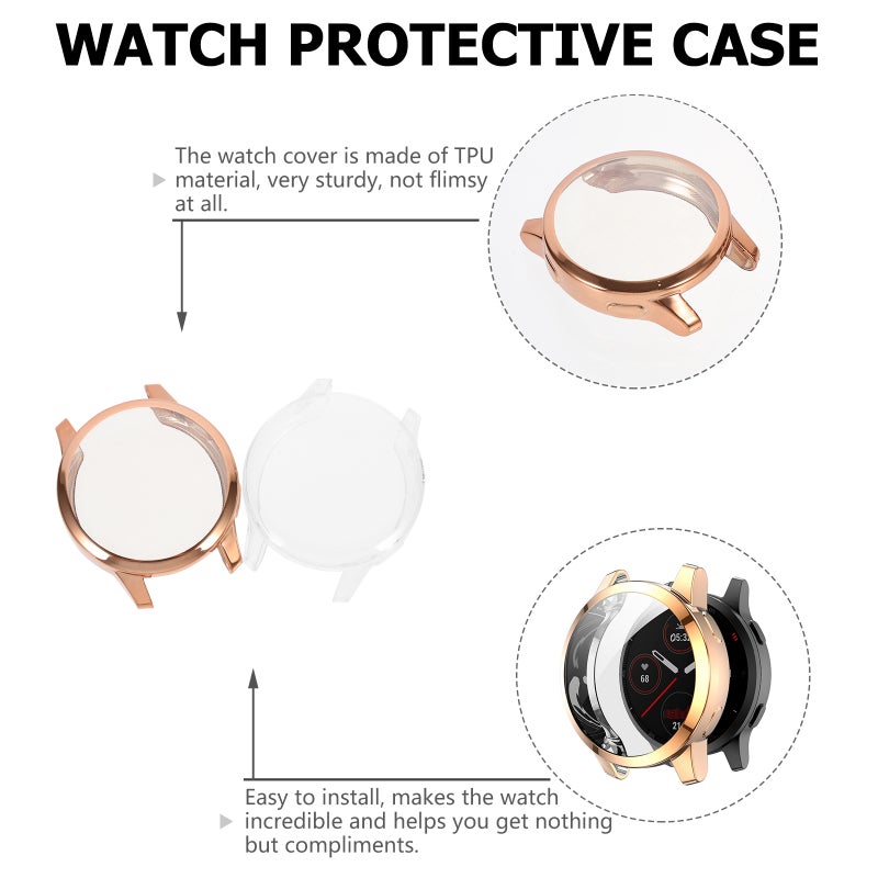 Watch Electroplating Protective Shell Screen Protector Compatible with Venu2S - Image 4