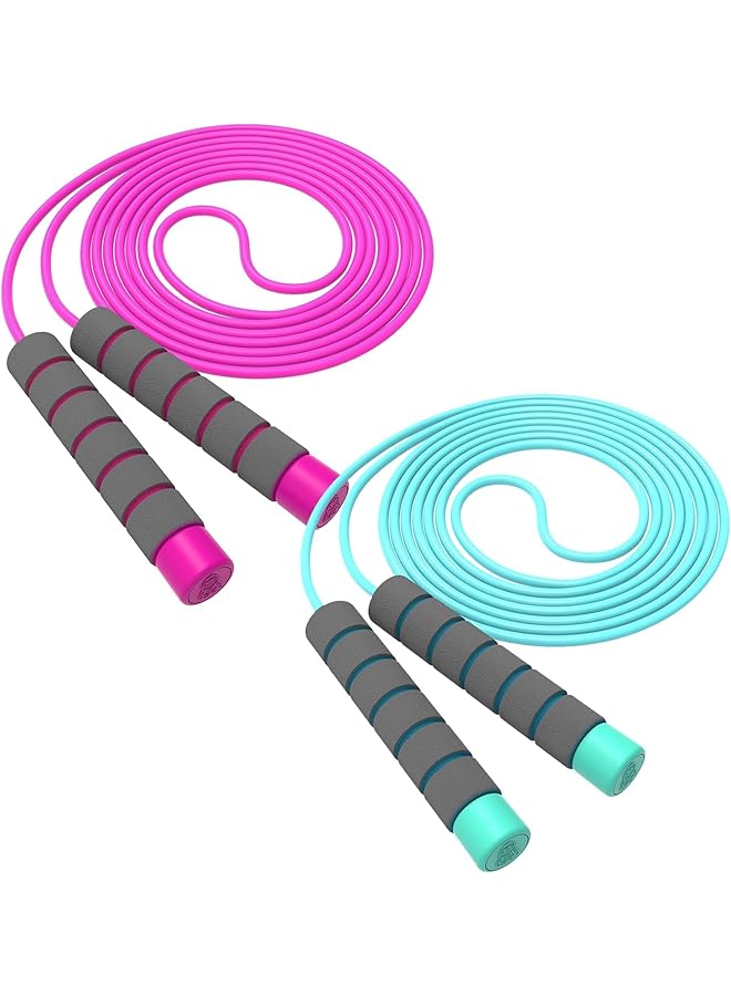 PROMASS Jump Rope, Jump Rope Kids, Jump Rope For Kids, Pvc Material Anti Entanglement Soft And Non Slip Practical Adjustable Tool, Suitable For School Sports Or Home Exercise - Image 1