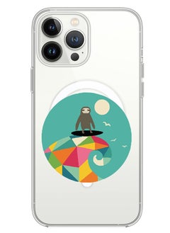 Magnetic Case for iPhone 14 Pro 6.1-inch Compatible with MagSafe Wireless Charging, Shockproof Phone Bumper Cover Surfs