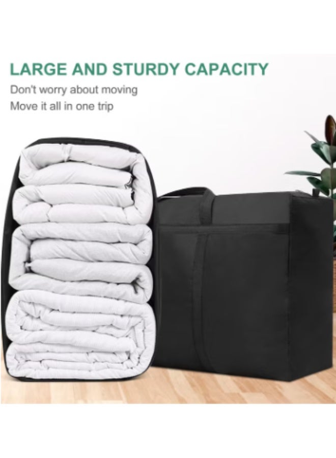 180L Large Capacity Oxford Cloth Storage Bag, Foldable Moving Luggage Packing Storage Bag, Car Trunk Organizer Bag, Space-Saving Super Large Storage Organizer - Image 2