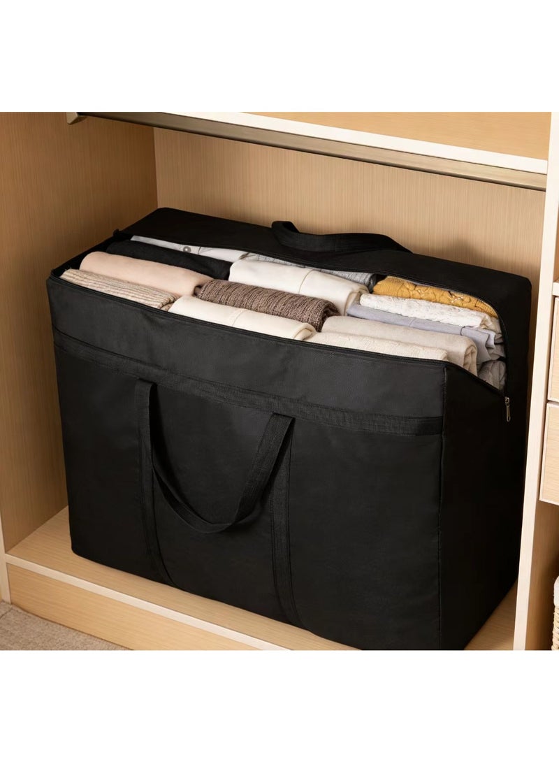 180L Large Capacity Oxford Cloth Storage Bag, Foldable Moving Luggage Packing Storage Bag, Car Trunk Organizer Bag, Space-Saving Super Large Storage Organizer - Image 3