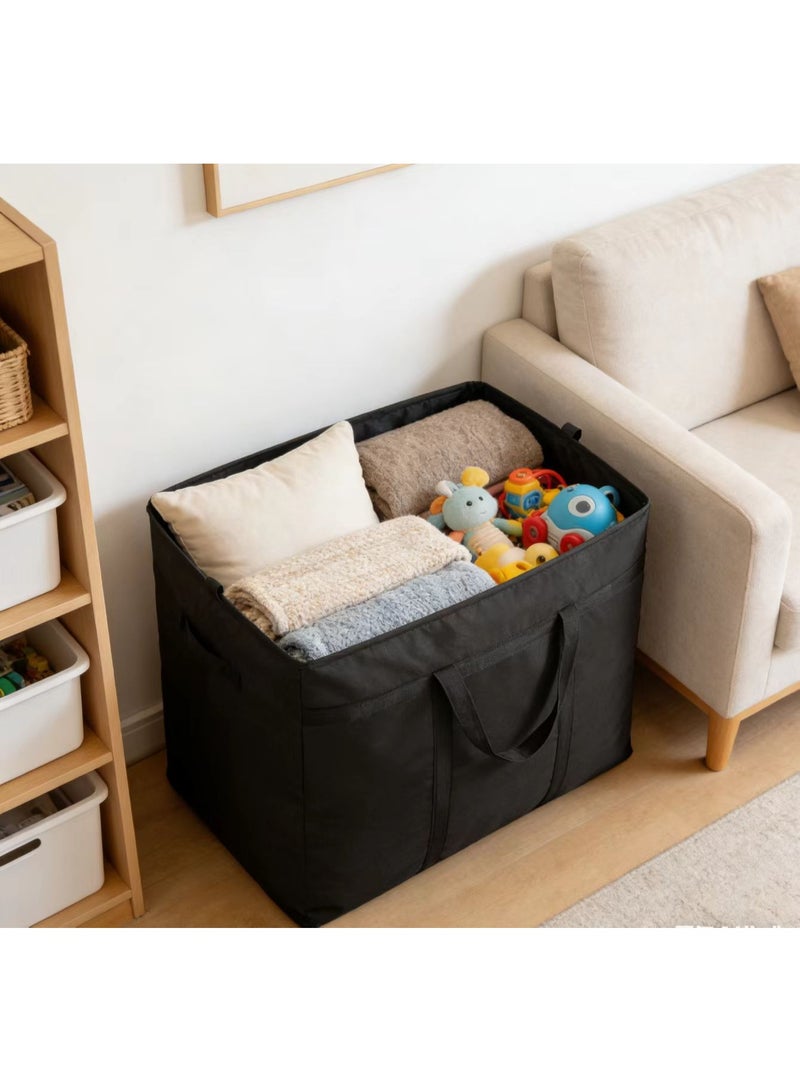 180L Large Capacity Oxford Cloth Storage Bag, Foldable Moving Luggage Packing Storage Bag, Car Trunk Organizer Bag, Space-Saving Super Large Storage Organizer - Image 4