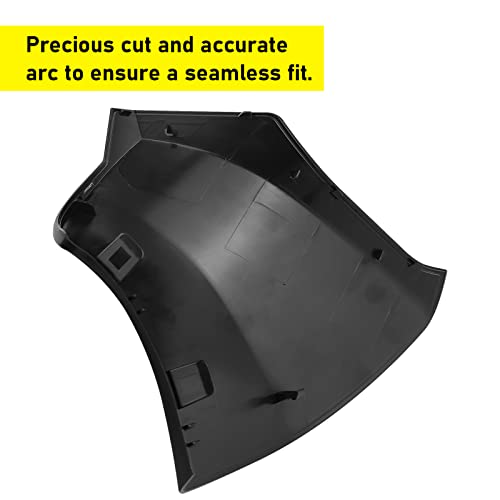 Jaronx Compatible with Toyota Highlander Side Mirror Triangle Base Cover 2020-2024, for Highlander Rearview Mirror Triangle Base Covers Trim (Left Side) - Image 3
