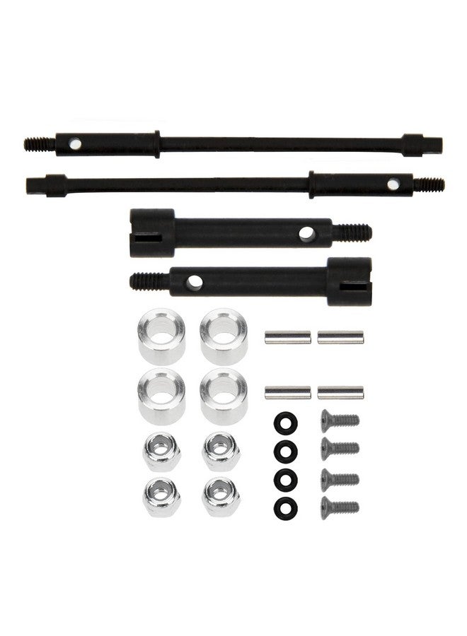 Vgoohobby Rc 4Mm Widen Wheel Axle Cvd Front Rear Joint Drive Shaft Upgrade Parts Compatible With Axial Scx24 90081 1/24 Rc Crawler - Image 2