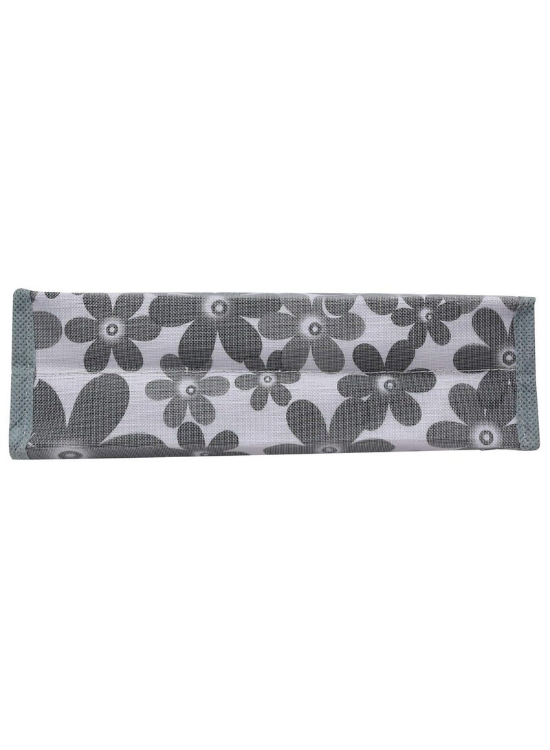 atorakushon® Grey Fabric Multipurpose Make Up Pouch Jewellery Cosmetic Organizer Necklace Pouches For Women Set of 3 - Image 3