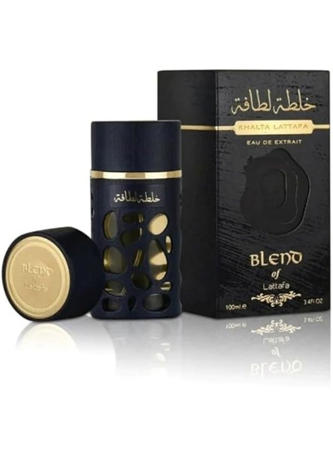 Lattafa خلطة عطر كالتا بخاخ للجنسين، 3.4 أونصة - Image 1