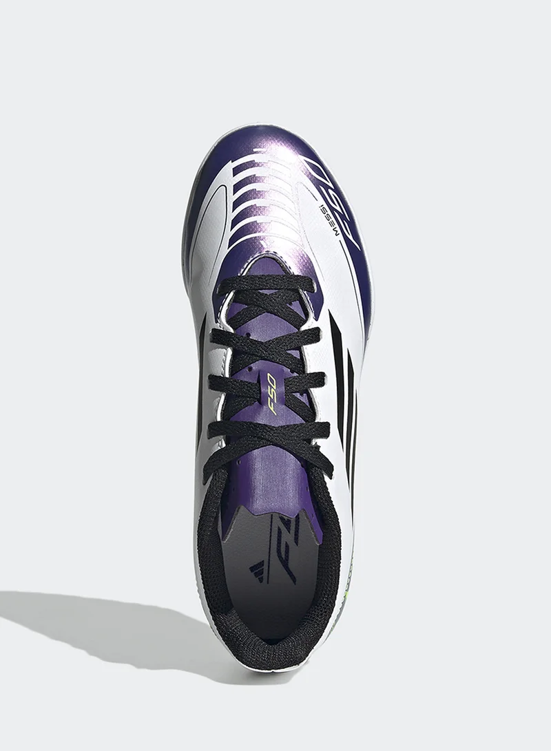 adidas حذاء كرة قدم شبابي F50 ميسي كلوب TF