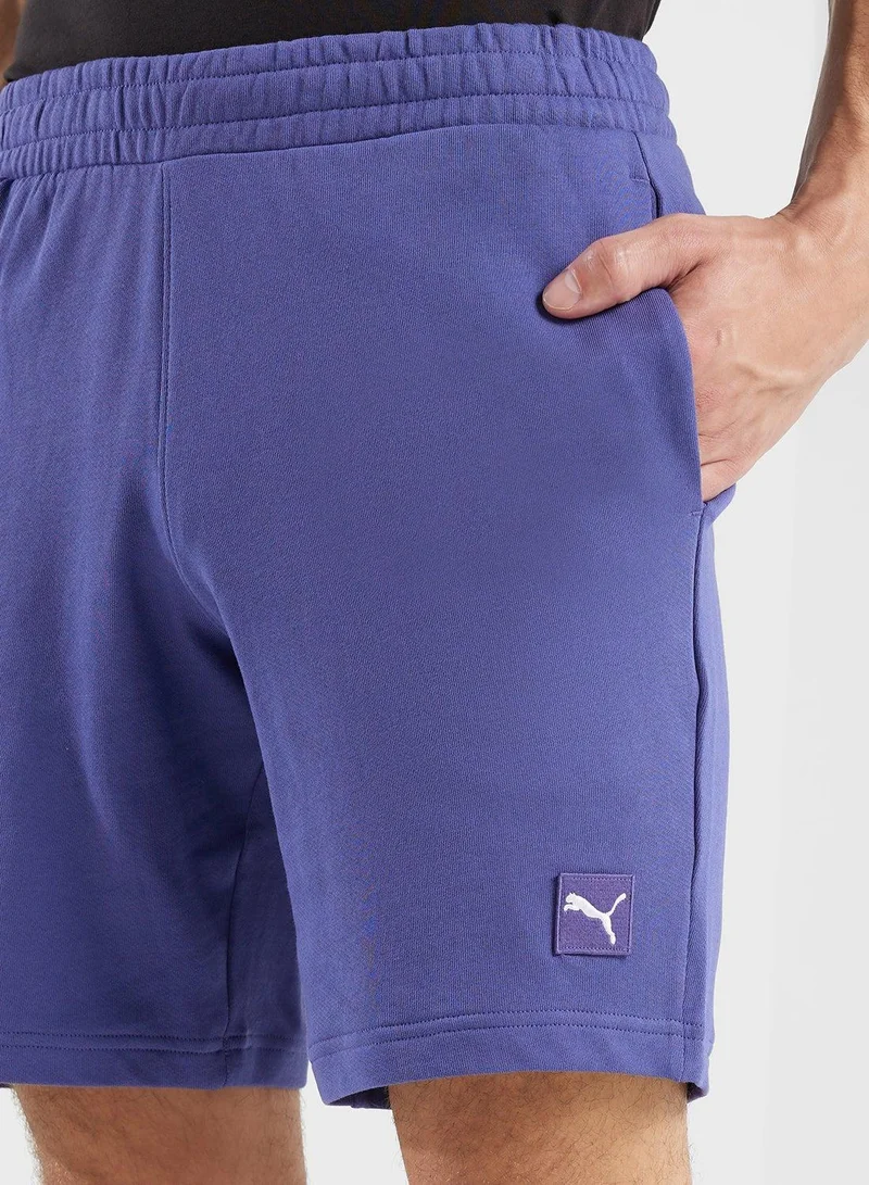 PUMA blue 9" Essential Elevated Shorts for Men | Best Price UAE