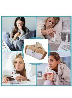 breathe Water Bottle with Cat Design, Triple with Velvet Cloth Cover and Waist Belt for Heat and Cold Therapy to Relieve Back Pain  - Image 5
