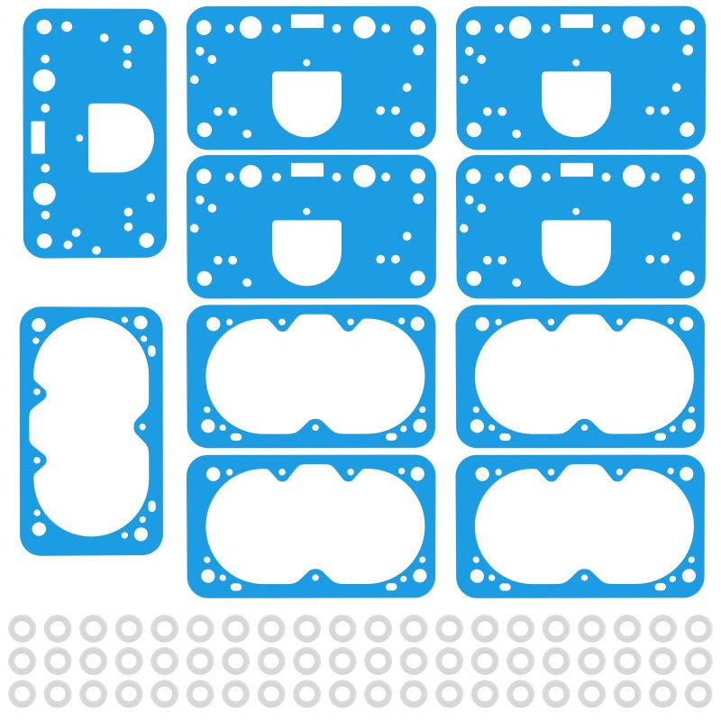 RO6G 4150 Carburetor Gasket Kit for Holley Carburetor Gaskets 82000QFT 82000 M2300 Fits Holley Carburetor Fuel Bowl Gasket Kit - Image 3