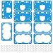 RO6G 4150 Carburetor Gasket Kit for Holley Carburetor Gaskets 82000QFT 82000 M2300 Fits Holley Carburetor Fuel Bowl Gasket Kit - Image 2