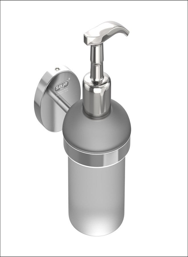 Sanjay Chilly Stello Series Soap Dispenser for Bathroom | Stainless Steel Wall Mounted Handwash & Shampoo Dispenser | Durable & Premium Finish - Image 1