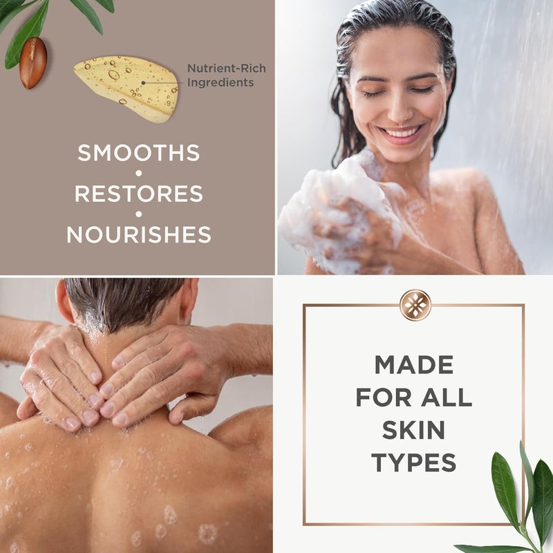 Argan Magic Eucalyptus Mint Body Wash with Argan Oil Cleanses Hydrates Invigorates with Refreshing Eucalyptus Mint Made in USA 32 Fl Oz - Image 5