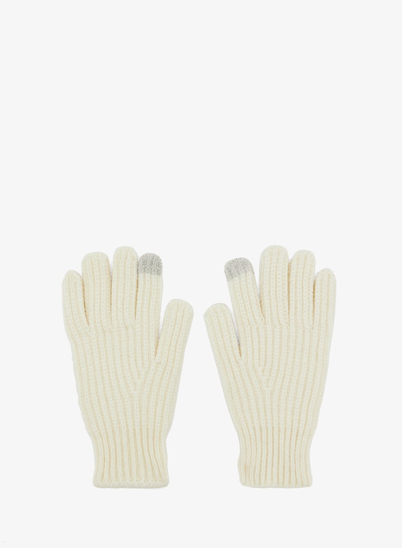 جينجر طقم قبعة، وشاح وقفازات منسوجة بثلاث قطع - Image 4