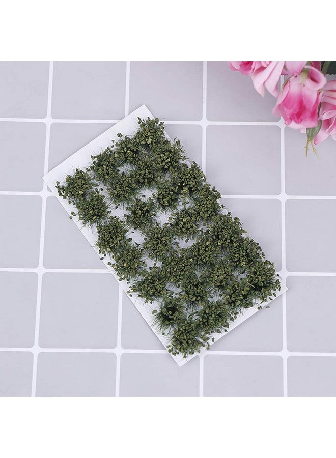 وورم تري مجموعة نماذج تضاريس من 28 قطعة من شجيرات الأراضي المنخفضة الخضراء، نموذج مشهد ثابت، نموذج مصغر DIY لمناظر القطارات والسكك الحديدية والرمل والتخطيط العسكري ونموذج الحرب والتضاريس للألعاب - Image 2