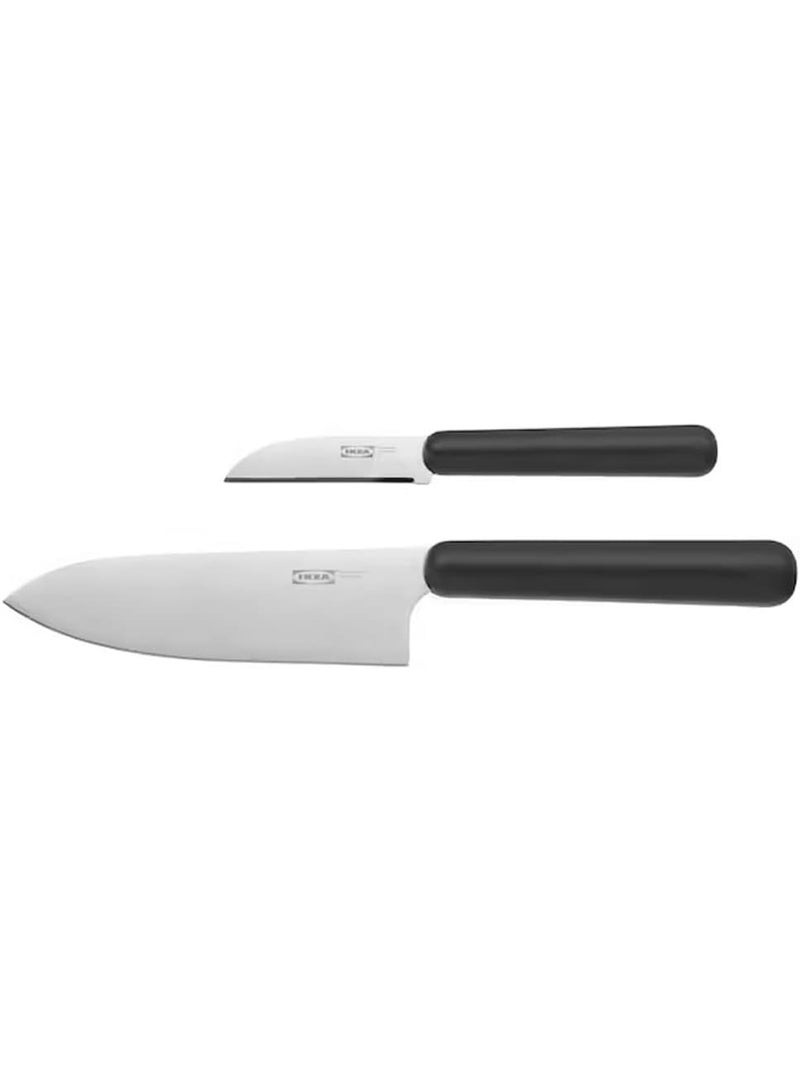 أيكيا مجموعة سكاكين المطبخ الأساسية (2 قطعة) من ايكيا (IKEA) - سكين شيف وسكين تقشير - Image 1