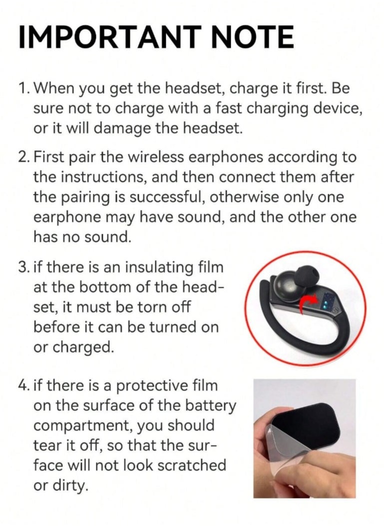 Angmei - True Wireless Earbuds, gaming earphone，10mm Drivers with Big Bass, Bluetooth 5.3, 30H Long Playtime, Water-Resistant, 2 Mics for AI Clear Calls, 22 Preset EQs, Customization (Black) Noise Cancelling In-Ear Touch Control LED Display Long Lasting Battery Built-In Mic Wireless Earphone - Image 1