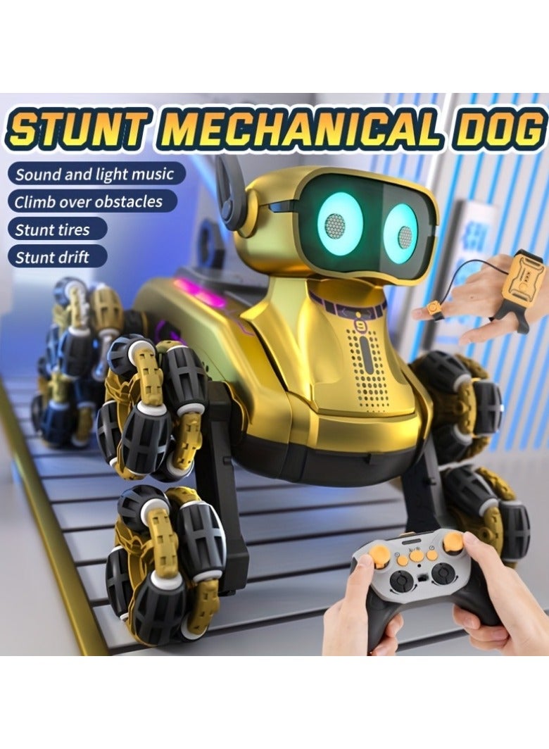 Eight-Wheel Drifting Dog Mechanical Toy Deformation Remote Control Toys - Image 1