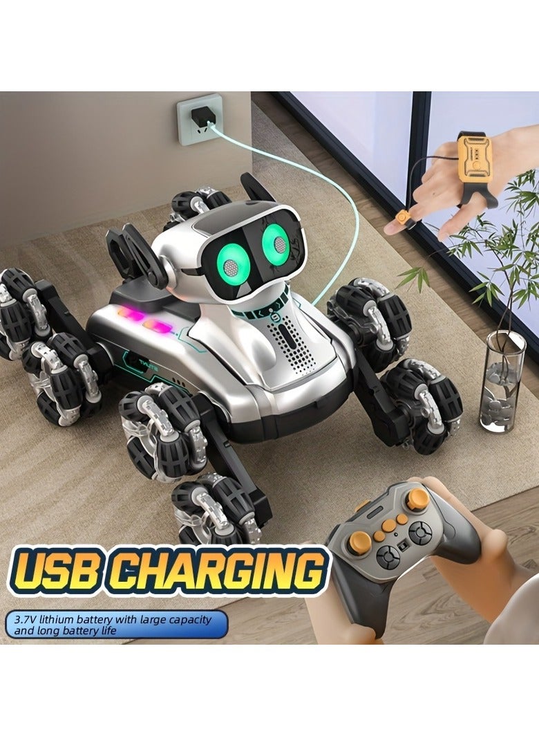 Eight-Wheel Drifting Dog Mechanical Toy Deformation Remote Control Toys - Image 3