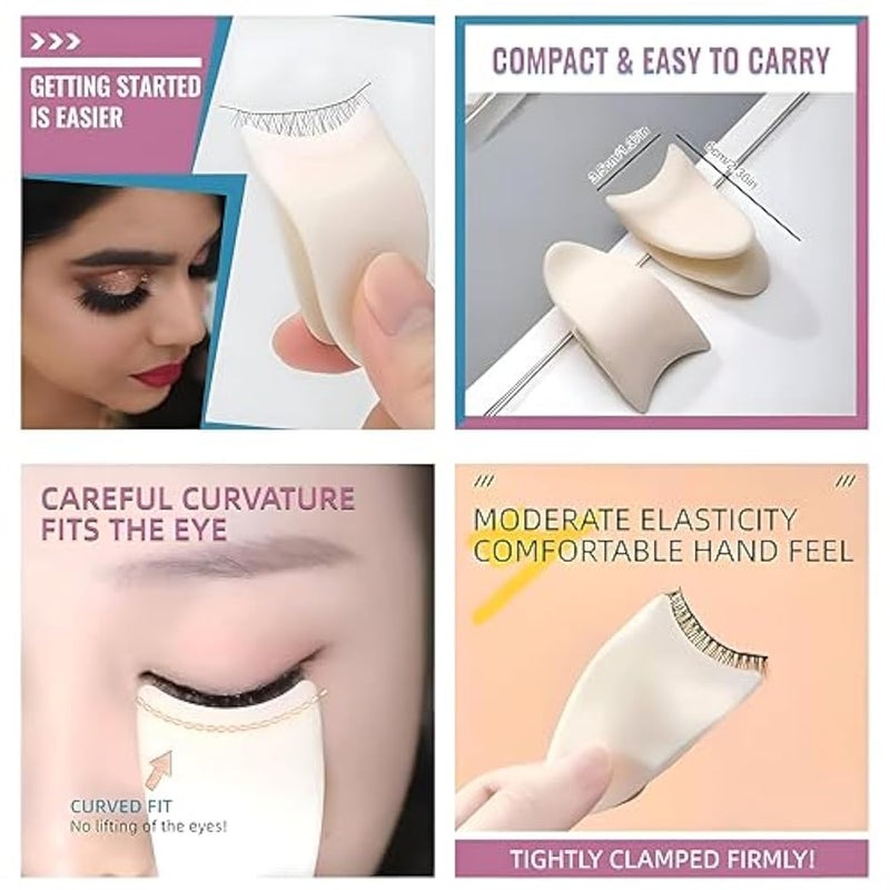 Lash Placement Assistant Clip - Ultra-Fine Tips for Accurate Magnetic Lash Positioning, Lightweight and Portable for On-the-Go Makeup (2PCS) - Image 4