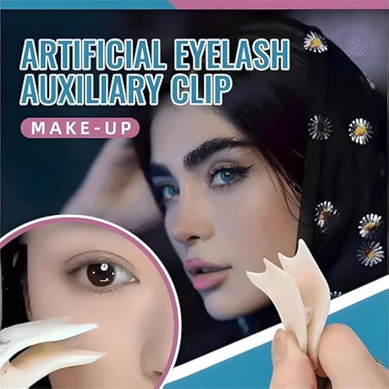 Lash Placement Assistant Clip - Ultra-Fine Tips for Accurate Magnetic Lash Positioning, Lightweight and Portable for On-the-Go Makeup (2PCS) - Image 3